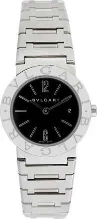 Bulgari Bulgari Womens Diagono Watch, Circa 2000S (Authentic Pre-Loved)