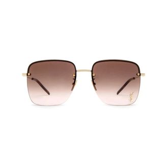 Saint Laurent Sunglasses, female, Brown, Size: ONE SIZE SL 312 M SNG 8009 Sunglasses