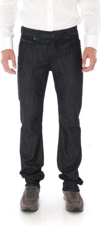 Armani Jeans Jeans - Heren - Slim Fit Broeken - Blauw - W40 - Katoen - Broeken