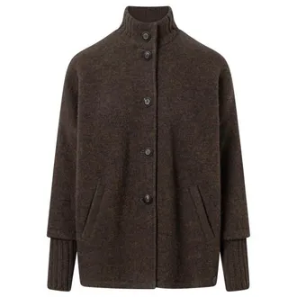 Stapf Ilona Cardigan f&uuml;r Damen | schwarz/braun