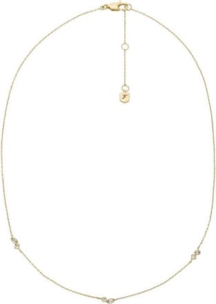 Fossil Necklaces - Dames - Kettingen - Geel - ONE Size - Accessoires