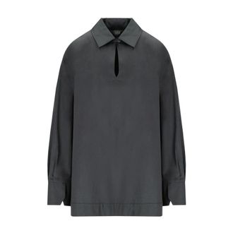 Max Mara Blouses, female, Gray, Size: L Abano Blouse