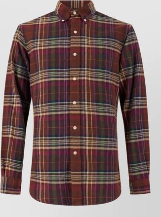 Polo Ralph Lauren checked cotton long-sleeve shirt