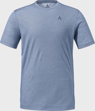 Sch&ouml;ffel Funktionsshirt SCH&Ouml;FFEL Urban T Shirt Style Galerne MNS, Herren, Gr. 50, blau (8405, blau), Oberstoff: 74% Polyester, 26% Lyocell, Rundhals, Shirts Fu