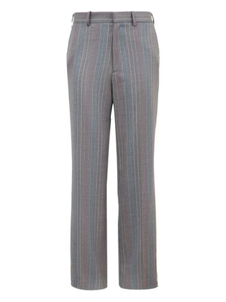 Mira Mikati striped trousers - Grey