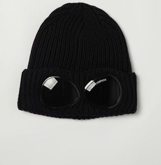 C.P. Company Cappello C. P. Company in lana a coste con lenti