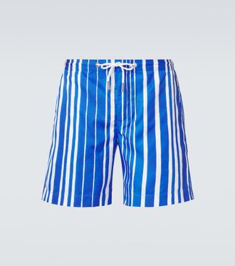 Orlebar Brown Bulldog striped swim trunks