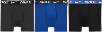 Nike Big Kids Dri-FIT Solid Boxer Briefs (3-Pack) in Black | 9N0844-023