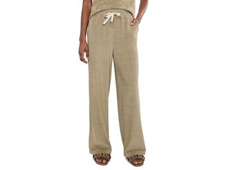Tommy Bahama Suncoast Loop Terry Pants Womens Clothing Sea Clay : MD 29, Cotton/Polyester