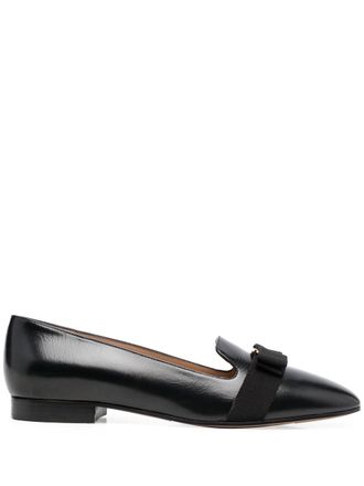 Ferragamo Laufer calf leather pumps - women - Calf Leather/Calf Leather/Calf Leather - 10.5C - Black