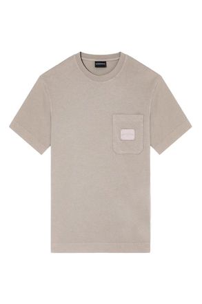 Emporio Armani POCKET DETAIL T SHIRT Size: M, colour: VARIOUS