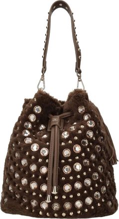 La Carrie Andromeda Bucket Bag - Dames - Schoudertassen - Bruin - ONE Size - Leer - Tassen
