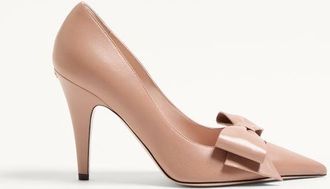 Valentino Garavani Bowow Pump In Kidskin 100Mm Wo