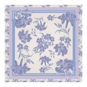 Guess Bianca Scarf - - Accessories - Donna - Blu - ONE SIZE