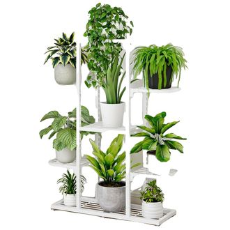 OEM Soporte Para Plantas De 7 Niveles, Para Uso Interior/exterior, Blanco, 5 Capas