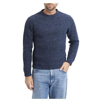 Daniele Fiesoli Maglia girocollo - male - Daniele Fiesoli - Round-neck Knitwear - Blue - 2XL - Knitwear