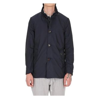 Moorer Borromini Light Jacket - Heren - Zomerjassen - Blauw - M - Jassen