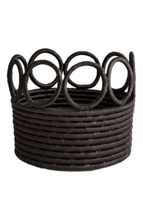 Indego Africa Ikamba Basket Black at Nordstrom, Size Small