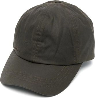 Barbour Waxed Sportpet - Heren - Petten - Groen - ONE Size - Katoen - Accessoires