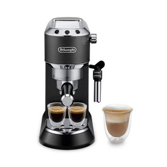 DeLonghi Dedica Style Cafetera Manual Espresso Y Capuccino Ec685.bk Negro - Delonghi