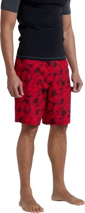 Mountain Warehouse Mens Printed Swim Shorts - Stretchy Beachwear, UV Protection, Quick Drying, Inbuilt Mesh Shorts - Best for Summer, Holidays, Poolside & Water Sports R