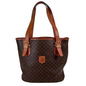 Celine Brown Leather Tote Bag (Pre-Owned)