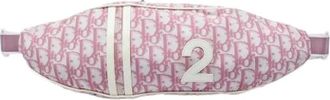 Dior Pre-owned Belt Bag - Dames - Vintage Heuptassen - Roze - ONE Size - Nylon - Vintage