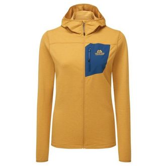 Mountain Equipment Lumiko Hooded Jacket Fleecejacke f&uuml;r Damen | gelb/beige