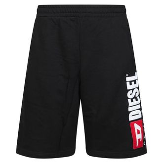 Diesel Casual Shorts, male, Black, Size: S Bermuda Crow Shorts