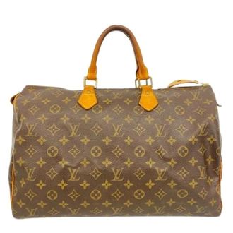 Louis Vuitton Pre-owned Handbags, female, Brown, Size: ONE SIZE Pre-owned Speedy 40 Handbag