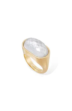 Dean Davidson Mercer Stone Ring in Iridescent Pearl/Gold at Nordstrom, Size 6