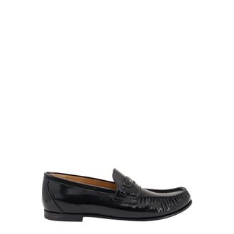 Fendi Heren, Schoenen, Zwart, Maat: 40 1/2 EU Leer