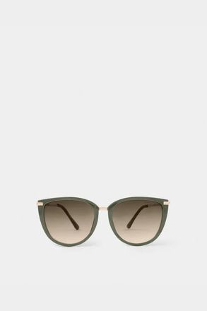 Katie Loxton Sardinia Sunglasses in Olive at Nordstrom