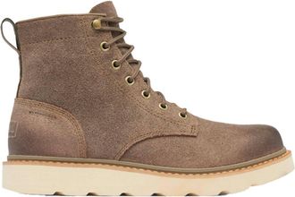 Sorel Mens Slabtown 62 Waterproof Work Boot In Bleached Ceramic