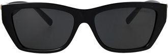 Tiffany & Co. Tf 4255U Zonnebril - unisex - Zonnebrillen - Zwart - 56 MM - Accessoires