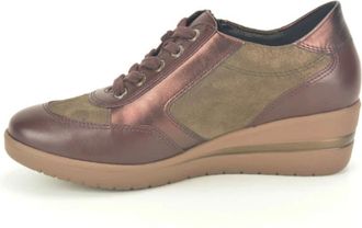Mephisto Schoenen, Dames, Bruin, 34 1/2 EU, Bordo+Bruin N.+tiret Spie Z
