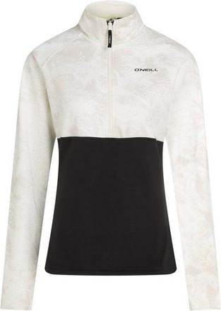 O'Neill FWCCruz Printed Half Zip Fleecepullover f&uuml;r Damen | wei&szlig;