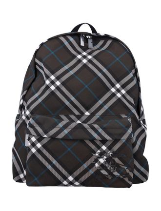 Burberry Check Backpack