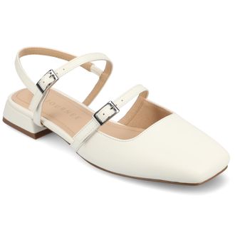 Journee Collection Women & apos;s Gretchenn Medium and Wide Width Flats