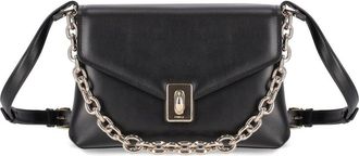 Furla Meridiana M Black Crossbody Bag