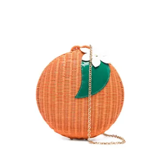 Serpui Flower Embellished Clutch Bag