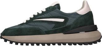 D.A.T.E. Athleta Nylon - Heren - Sneakers - Groen - 38 EU - Nylon - Schoenen