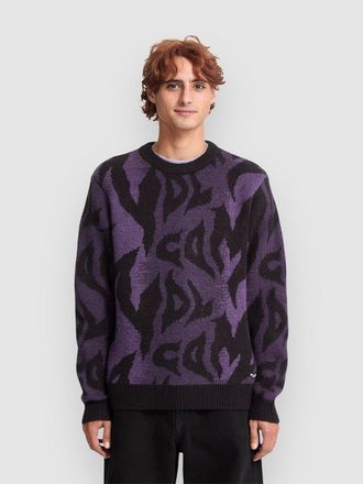 Volcom Anarchietour Strickpullover schwarz