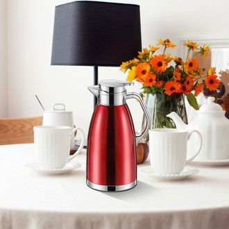 OEM Termo De Gran Capacidad, Jarra Isot&eacute;rmica Para Caf&eacute;, Aislamiento T&eacute;rmico De 36 Horas, Capacidad De 23 Litros, Rojo