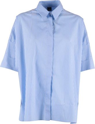 Fay Shirts, female, Blue, Size: 2XS Camicia M 3/4
