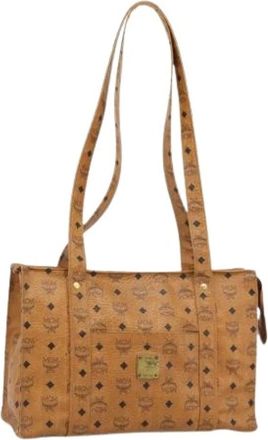 MCM Borsa Tote Pre-owned - - Pre-owned - Donna - Marrone - ONE SIZE