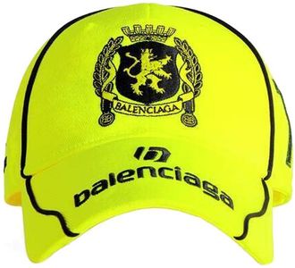 Balenciaga Paris Soccer Cap Neon Yellow 7787874B5B37200