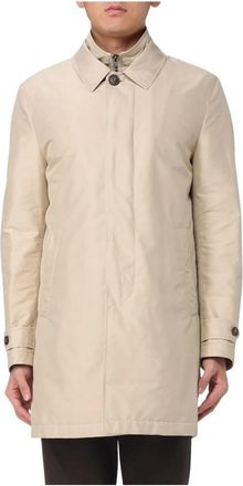 Fay Beige Jassen voor Vrouwen - Heren - Parka Jassen - Beige - XL - Jassen