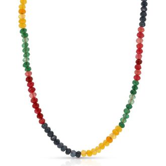 Kozakh Nea Dark Necklace in Gold at Nordstrom