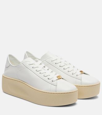 Valentino Garavani Royco 55 leather platform sneakers